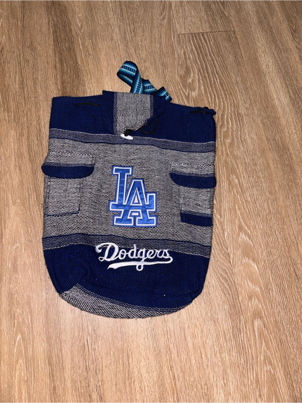 Los Angeles Dodgers MLB Logo Backpack Tote Baja Aztec Bag Boho Napsack 18” c20